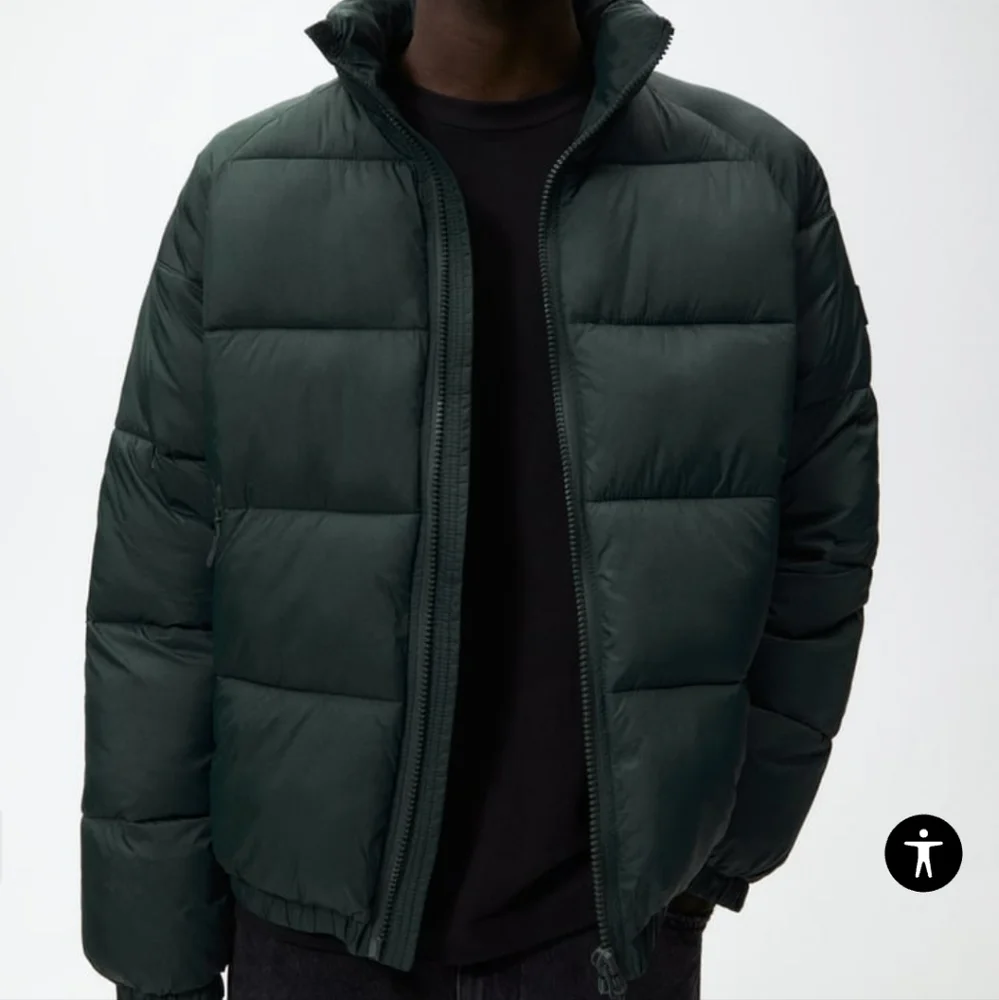 ZARA QUILTED PUFFER JACKET SIZE L - Picture 5 of 10